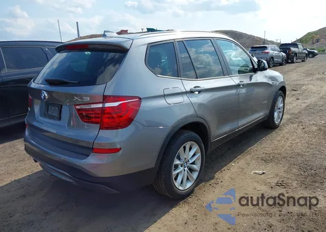 2017 BMW X3 xDrive28I из США, поврежденный, VIN 5UXWX9C36H0W74972